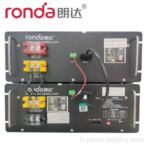 48V 150AH LIFEPO4 ALIMENTATION DE LA Station de télécommunications de batterie